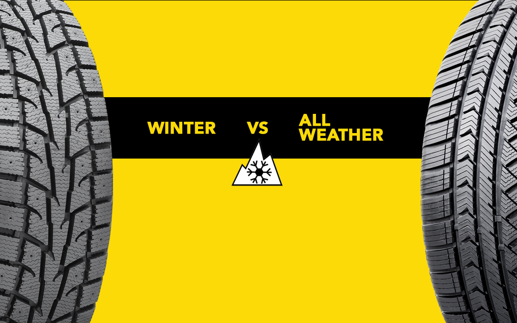 Winter vs All-Weather vs All-Season Tires