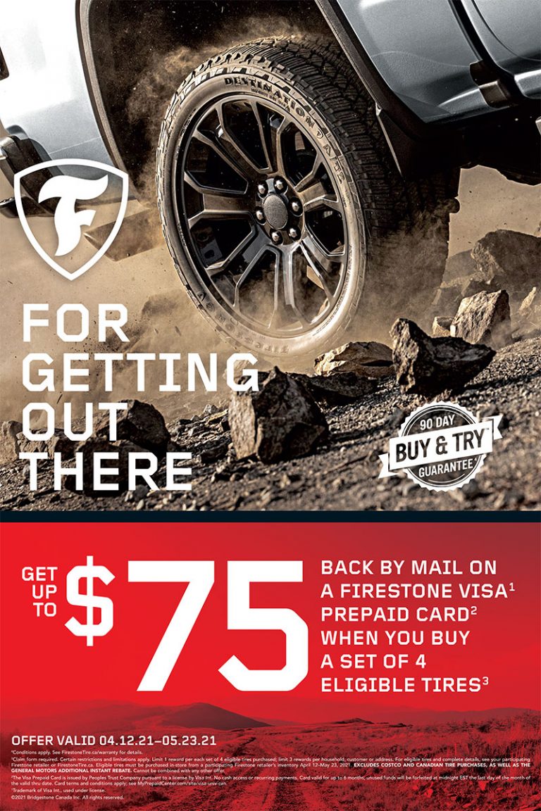 Firestone Spring 2021 Rebate OK Tire