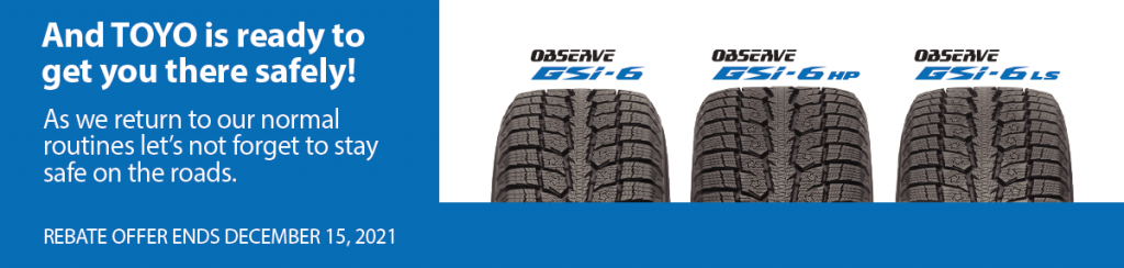 Toyo Tires Rebate Details