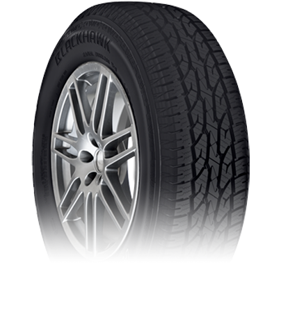 Blackhawk tires sold at OK Tire stores