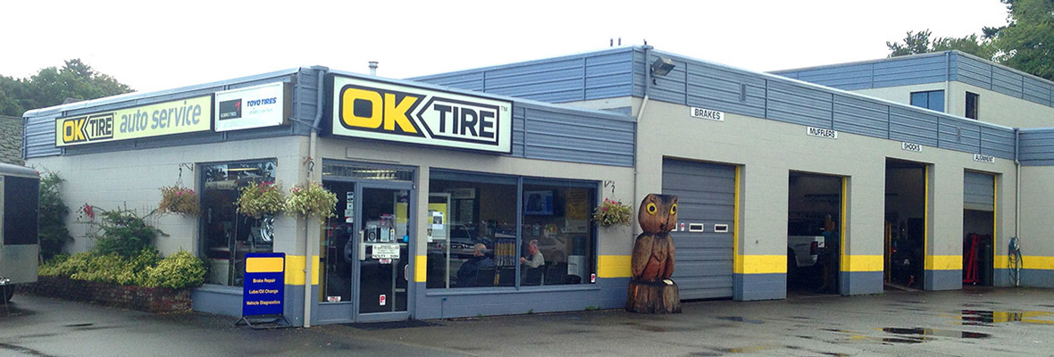 OK Tire Campbell River - Auto Repairs, Tires, Brakes & Oil Changes
