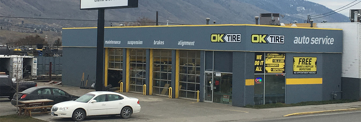 OK Tire Kamloops Downtown - Auto Repairs, Tires, Brakes & Oil Changes